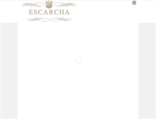 Tablet Screenshot of escarcha.com